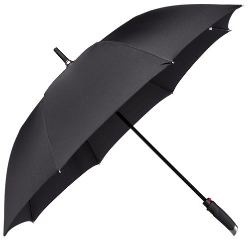 LifeTek New Yorker FX1 - Windproof Golf Umbrella, Large 54 Inch Automatic Open, Sturdy and Lightweight for Travel, Fast-Drying Canopy, Fits 2 People, Durable Frame for Rain and Wind, Sun Protection