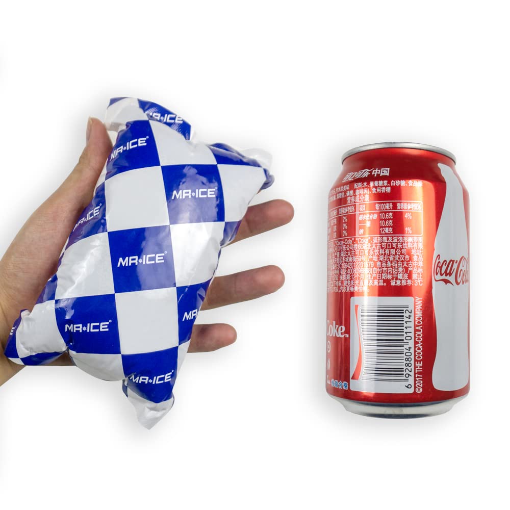 Shipping Cold Packs Ice Pack Sheets for Coolers Reusable, Ice Packs for Shipping Frozen Food, Shipping Dry Ice Pack Freezer Pack for Lunch Bag Long Lasting Cool Packs for shipping, 6.9"x4.7" 15 Sheets