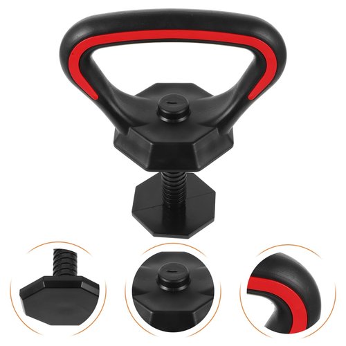 HANABASS Adjustable Kettlebell Handle Ergonomic Grip Replacement Strength Training Equipment Attachment for Home Gym Workouts Versatile Durable Design