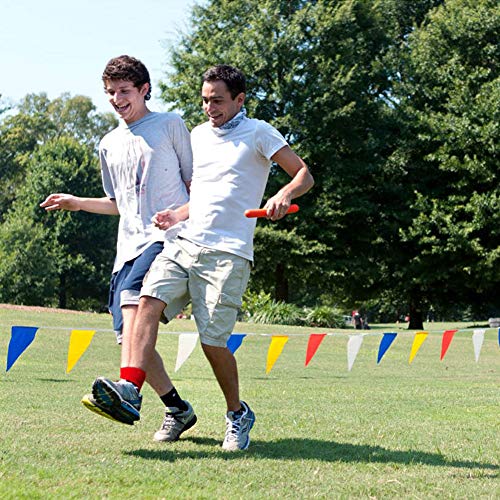 3 Legged Race Bands - 6 Pcs Colorful Elastic Ties for Fun Outdoor Games