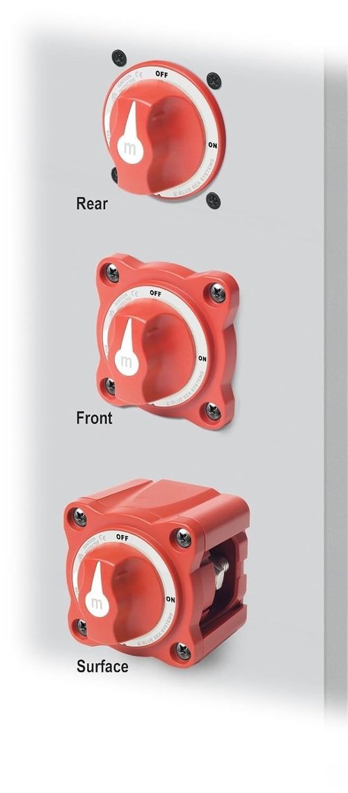Blue Sea 6007 Dual Battery Switch | Reliable Selector for Efficient Power Management