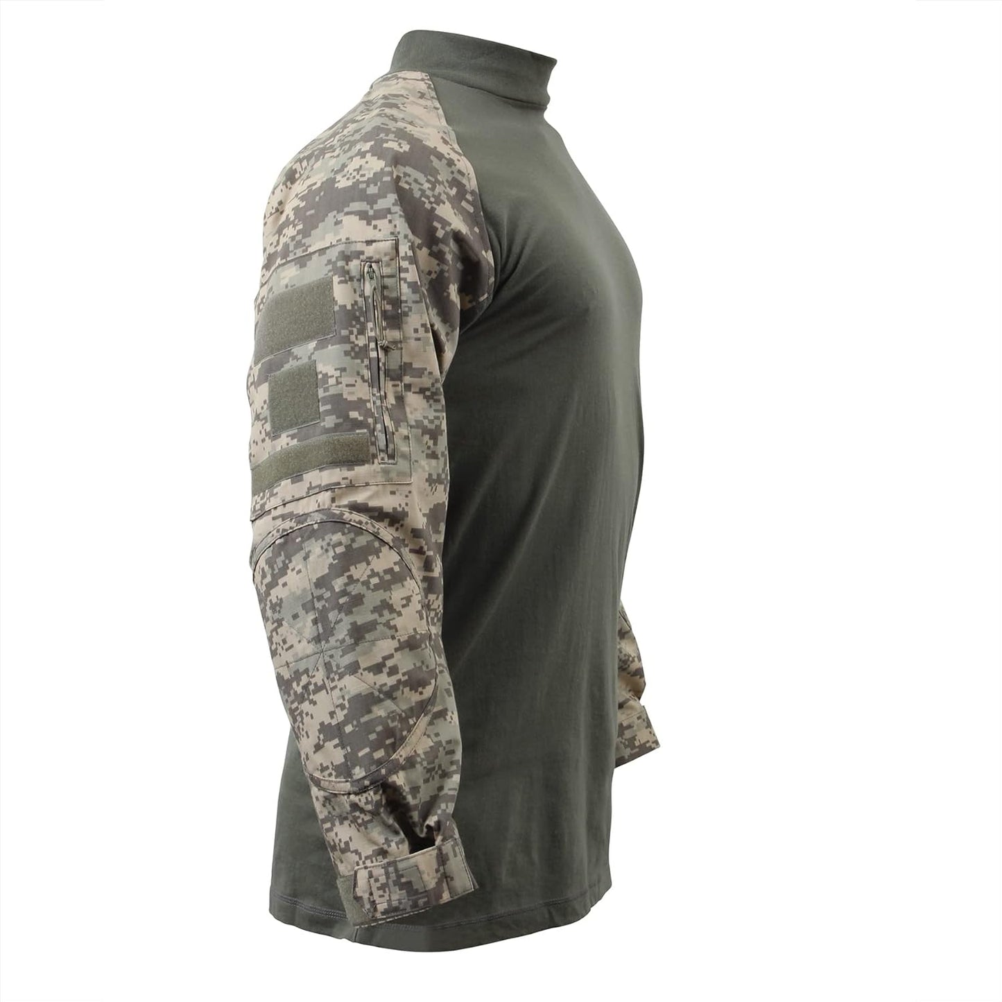 Rothco Tactical Combat Shirt - Lightweight Military Base Layer with Zip Pockets | Ideal for Airsoft & Paintball