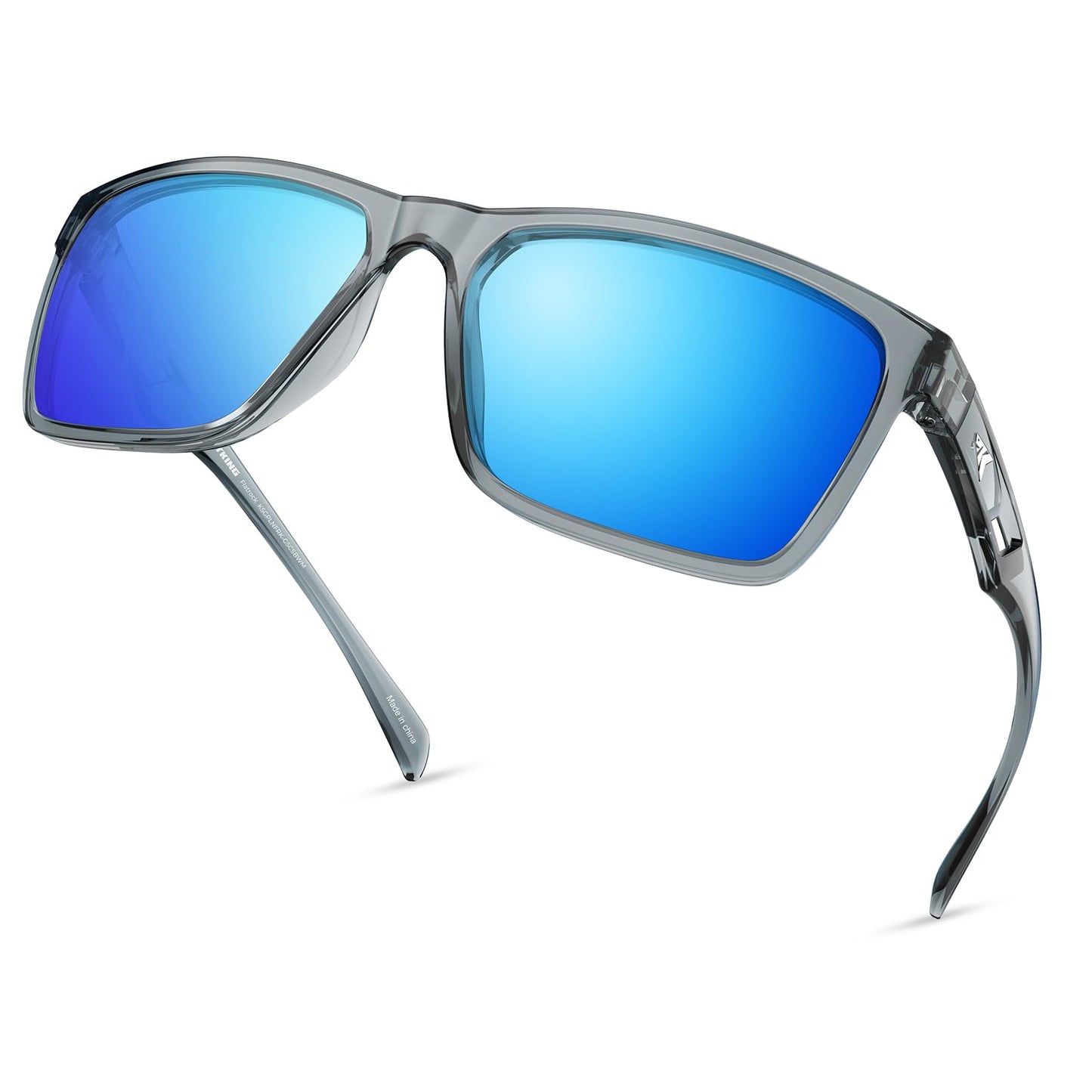 KastKing FlatRock Polarized Sport Sunglasses for Men and Women, Ideal for Driving Fishing Cycling Running, UV Protection