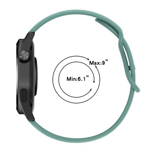 FitTurn [10 Pack Watch Bands Compatible with Cubitt CT4/CT2 Pro Smartwatch, Adjustable Quick Release Elastic Replacement Strap for Men Women