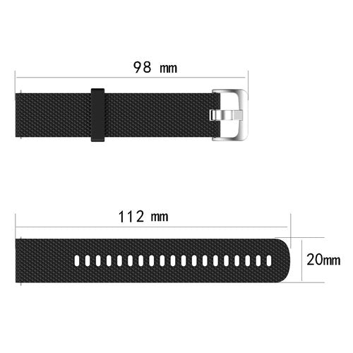 RuenTech Bands Compatible with Garmin Vivoactive 5, Vivoactive 3/3 Music, Vivomove HR/Style, Forerunner 245/645, Venu/Venu Sq, Venu 2Plus Band, 20mm Quick Release Silicone Bands (5-Pack)