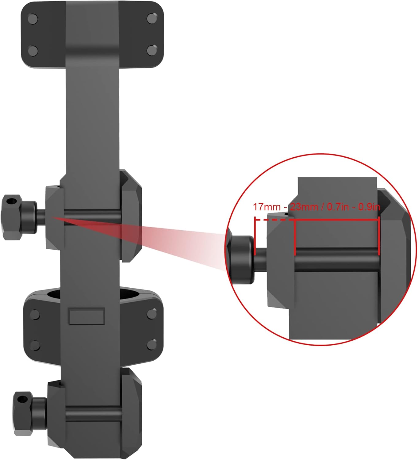 Victoptics 30mm Picatinny Scope Mount - Extended Design for Enhanced Stability and Accuracy