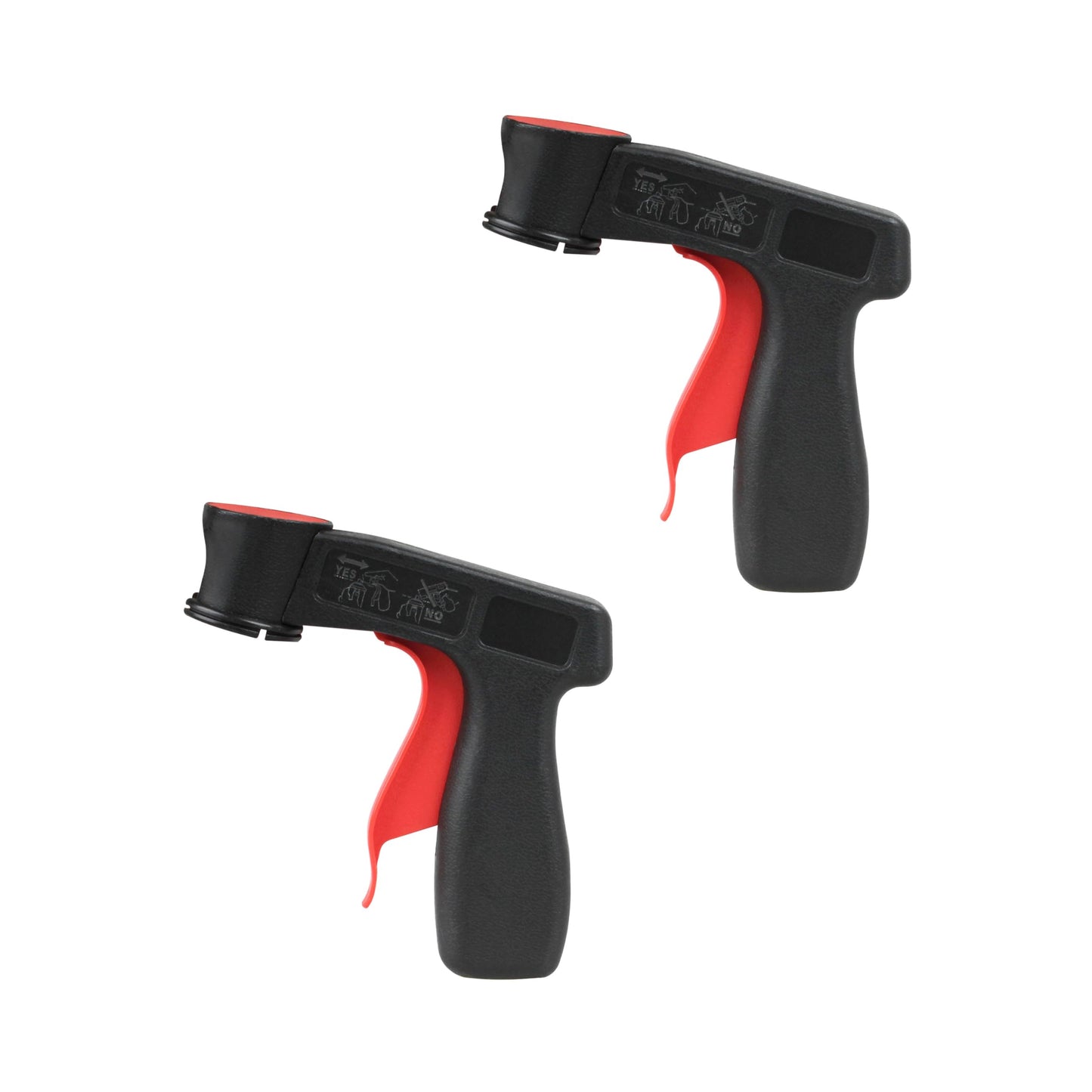 Spray Paint Can Gun,Instantly Convert Spray Cans Into Spray Guns - Universal Compatible for Can-Gun1 Spray Trigger Handle,Fits Black Spray Paint, Adhesives,Lubricants(2 PCS)