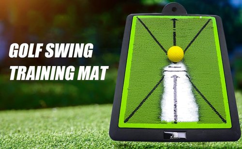 Golf Swing Mat - Golf Practice Mat - Golf Training Mat - Premium Artificial Turf, Swing Path Feedback, Training Mat - Aid for The Beginner to The Advanced Golfer