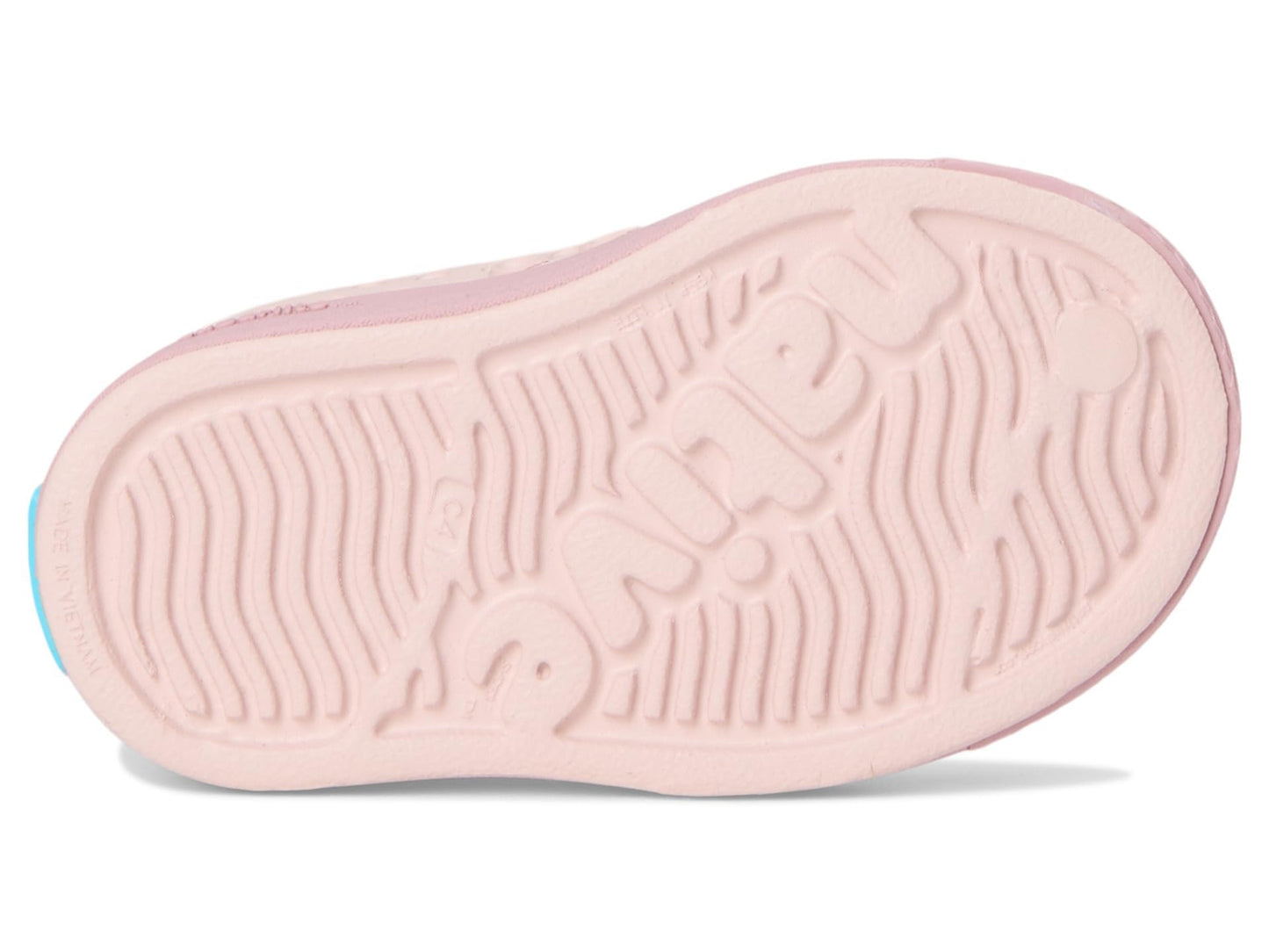 Native Shoes Unisex-Kids Jefferson Sneakers, Dust Pink/Balos Pink, 11 Little Kid