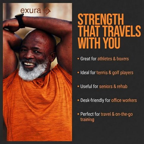 Exura Spinning Rotator Burn Machine – Forearm Exerciser & Boxing Arm Rotation Trainer with Adjustable Resistance for Shoulder Mobility, Rotator Cuff Rehab & Physical Therapy, Titan Strength Training