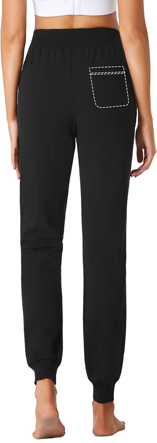 SEVEGO Lightweight Cotton Joggers - Tall Women's Athletic Pants for Yoga & Running | Multiple Inseam Options
