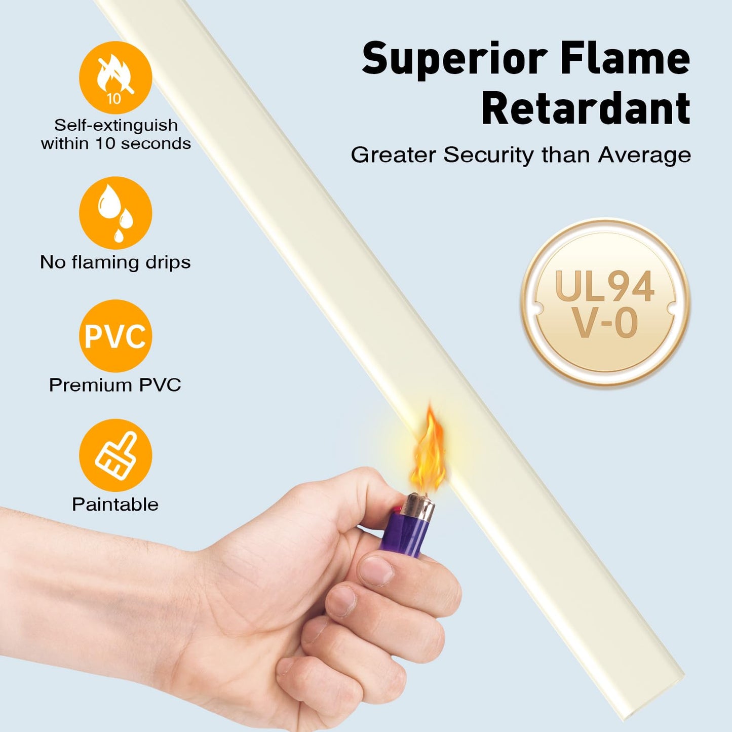 Delamu Beige Cord Hider, 62.8in Beige Cable Hider, Cord Covers for Wires on Wall, Wire Hider Wire Covers for 2-3 Cords for TV on Wall, Easier Setup Cable Cover Management, 4X L15.7 W0.94 H0.47in