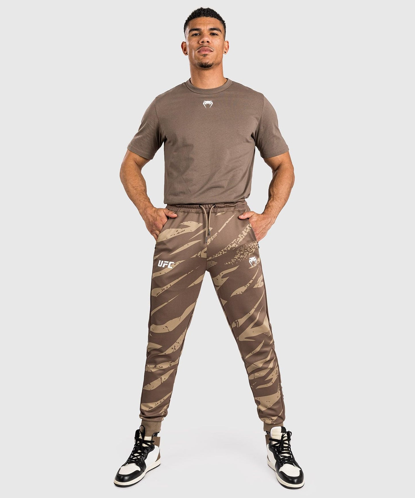 Venum UFC Adrenaline Fight Week Men's Pant - Desert Camo - Large