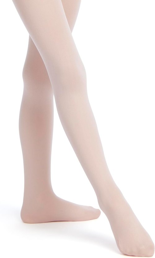 Danskin Girls' Footed Dance Tights - Comfortable Fit for Young Dancers | Various Sizes Available