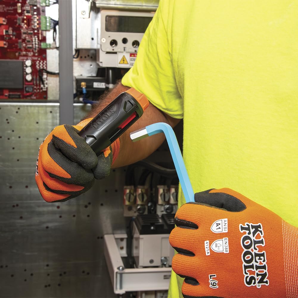 Klein Tools T606 Universal L-to-T Hex Key Adapter, Converts Metric and SAE L-Keys to T-Handles