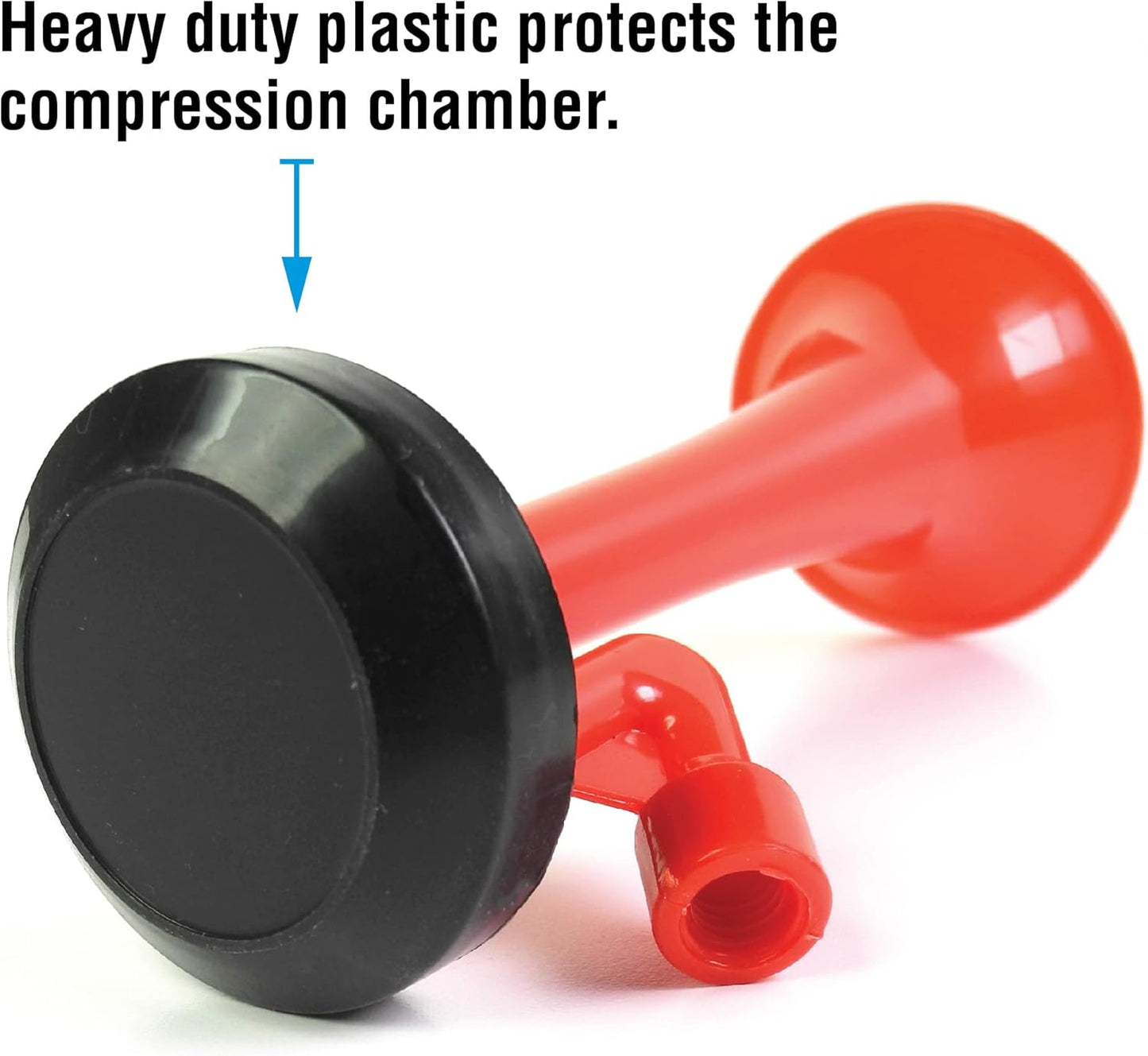 Seachoice Reusable Eco-Friendly Air Horn - 110 dB Sound for Boating, Auto & Sports