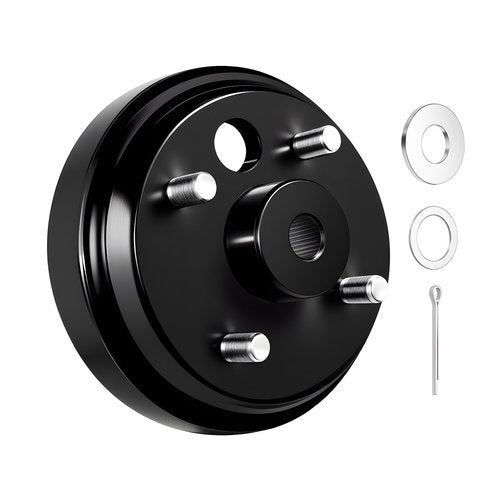 Orle Oko Golf Cart Brake Drum (24 Spline) - Compatible with EZGO TXT 1982-Up Electric & 1982-1993 2-Cycle Gas Models, Replaces OEM# 19186G1P, Durable Replacement Part