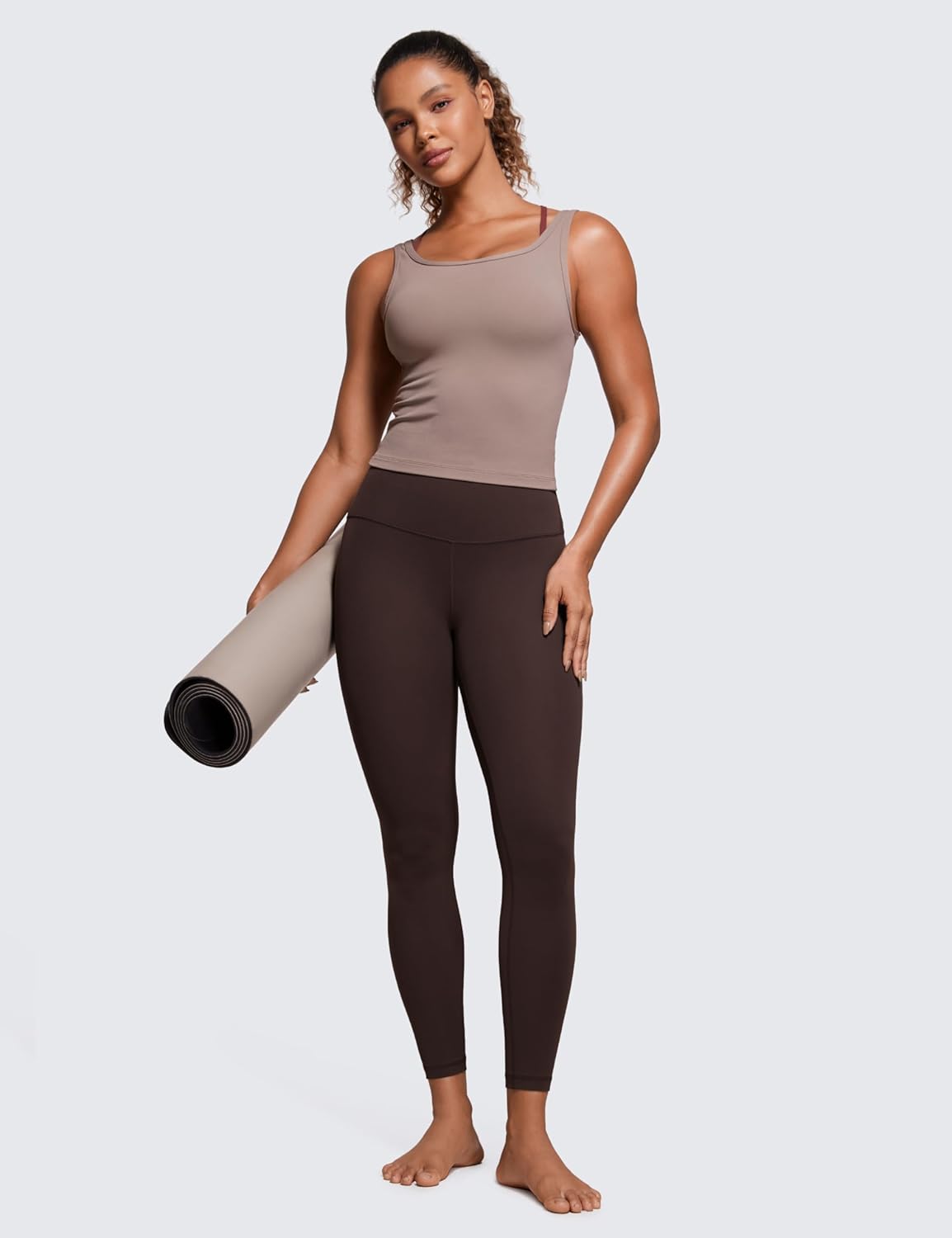CRZ YOGA Butterluxe Yoga Leggings - High Waisted Buttery Soft Women's Workout Pants | 25" Length