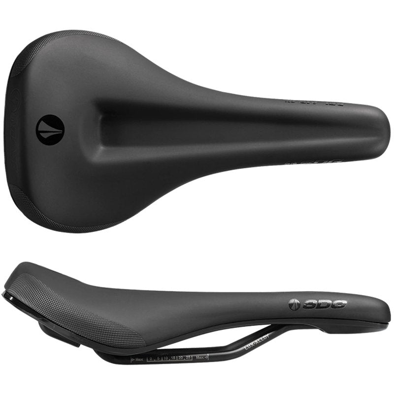 SDG Components, Bel-Air V3 MAX Lux-Alloy, Saddle, 260 x 140mm, Unisex, 255g, Black/Black