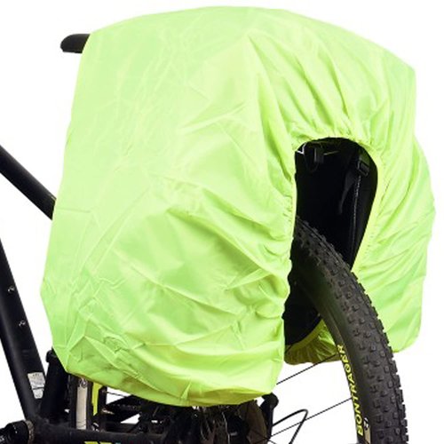 Bicycle Rear Rack Rain Cover Bike Trunk Rain Cover 80L Green