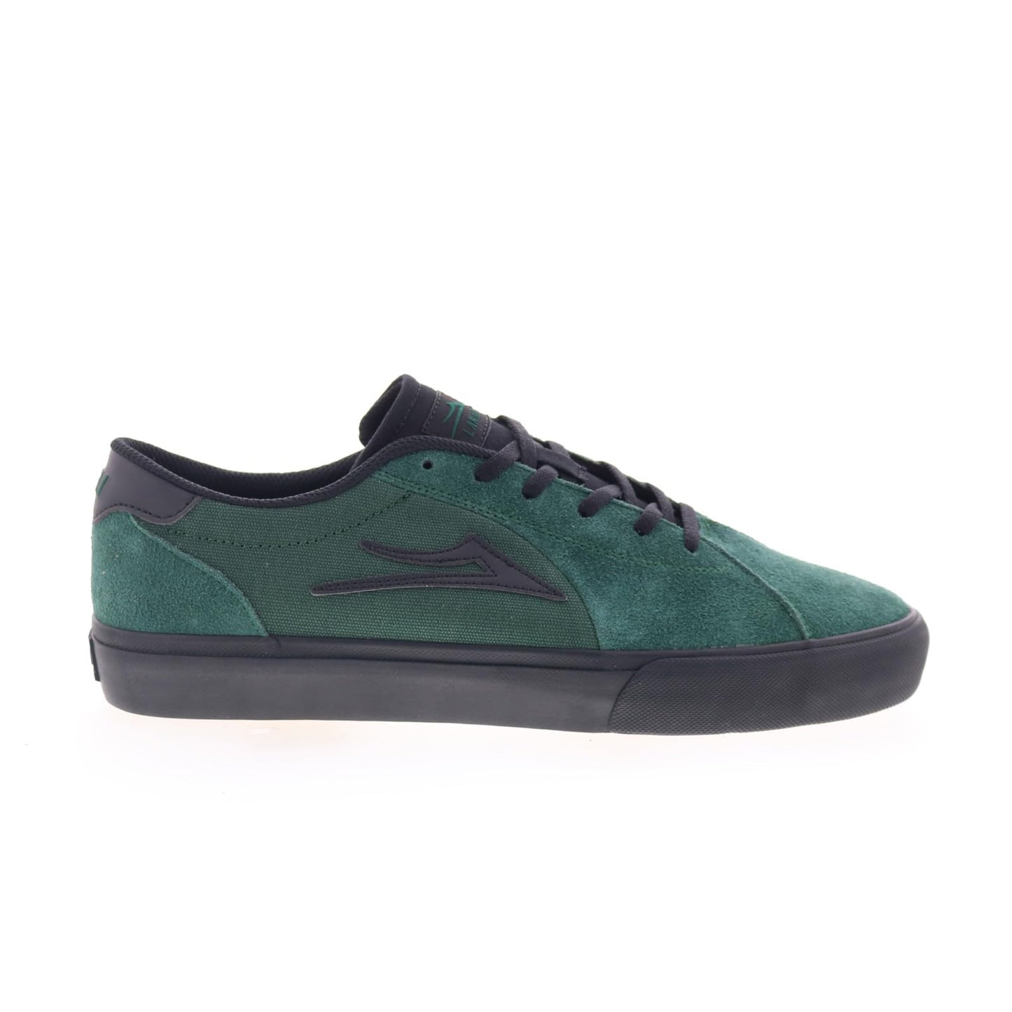 Lakai Flaco II Men's Skate Shoe, Pine/Black Suede, 5.5