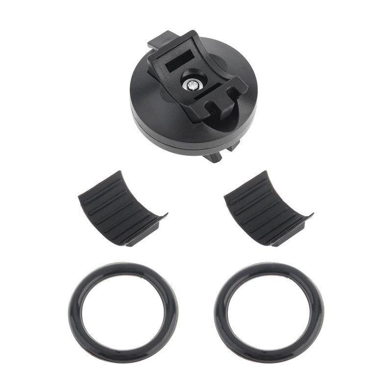 Tobefore 3Pcs Universal Bike Flashlight Mount, Adjustable Clamp for Flashlight, 360 Degree Adjustable Cycling Torch Stand for Road&Mountain Bike