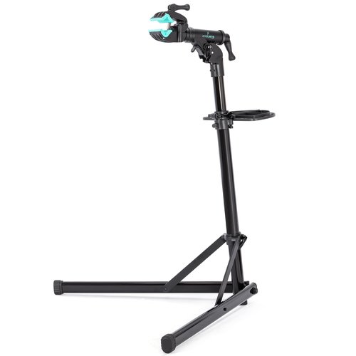 cyclists Bike Repair Stand(Max Load 110lbs)- Bike Stand for Workstand Maintenance - E Bike Repair Stand Bicycle Shop Home Mechanics for Mountain Bike and Road Bike (Max load 55lbs)