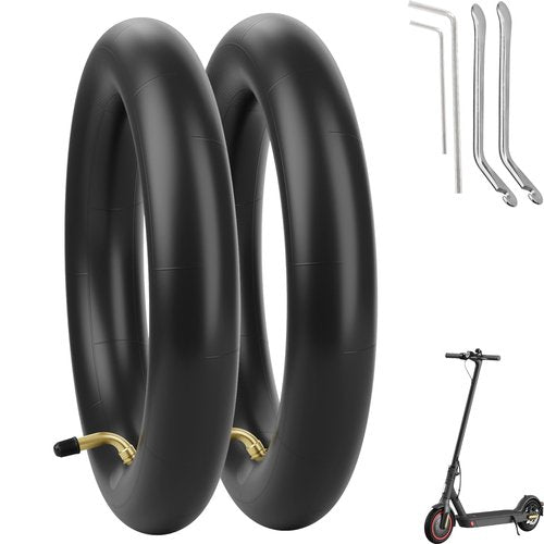 Cooryda 2Pack 8.5 Inches Scooter Inner Tube,8.5'' x 2" Inner,8 1/2x2 Pneumatic Tyres for Scooter Gotrax Gxl V2/Xiaomi M365,8.5x2 Electric Scooter Tire Replacement Wheels for Front/Rear,Gas Scooters