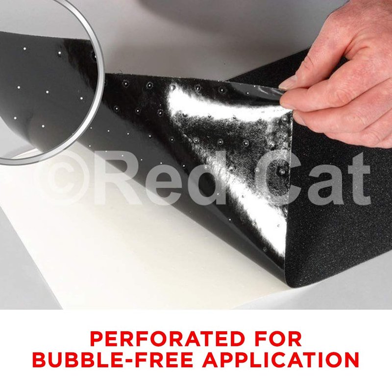 Red Cat Pro Scooter Grip Tape - 2 Pack Self Adhesive Non Slip Tape for Scooters Deck - Bubble Free Anti Skid Tape 4.5" X 20" - Black Easy to Apply.