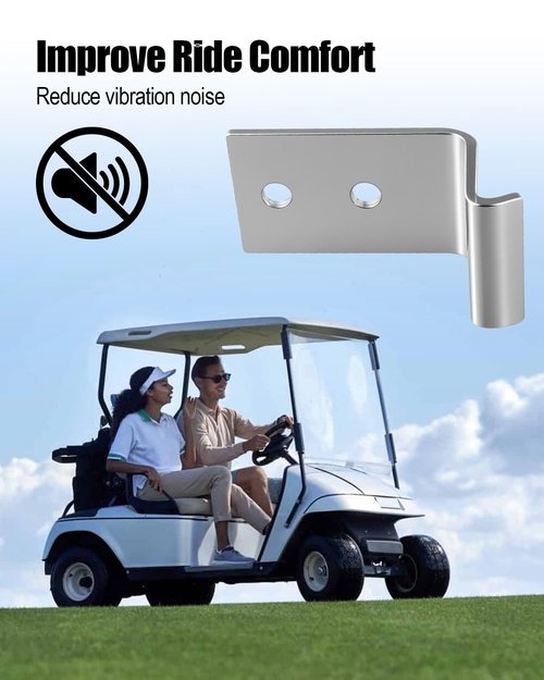 AUGREX 2 Pcs 18250-G1 Seat Hinges Fit for EZGO Former Medal 1973-1995 Marathon Golf cart 1973-1995 EZGO Gas and Electric 1971-1994 pre Medalist