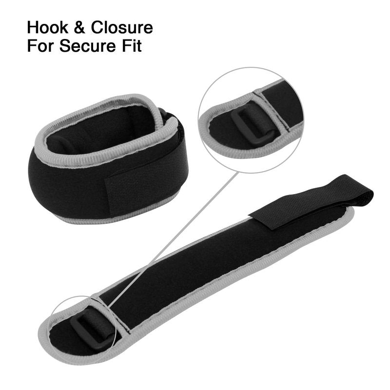 Vaupan Ankle/Wrist Weights, Small Leg Arm Hand Cuff Weights for Women Kids, Exercise Equipment with Adjustable Straps for Fitness Gym Dancing Walking Jogging Gymnastics Aerobics