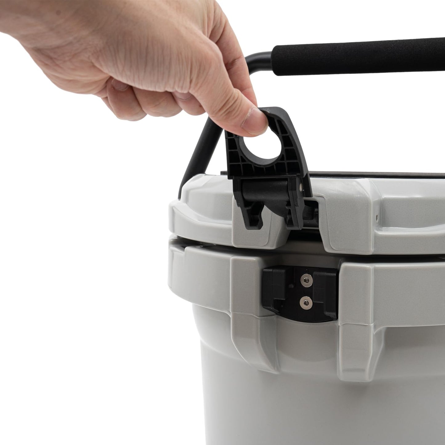 Water Beverage Cooler Portable Ice Water Dispenser Insulated Water Jug Drink Dispenser with Spout Outdoor Ice Bucket for Camping, Fishing, Picnics (2.5 Gallon)