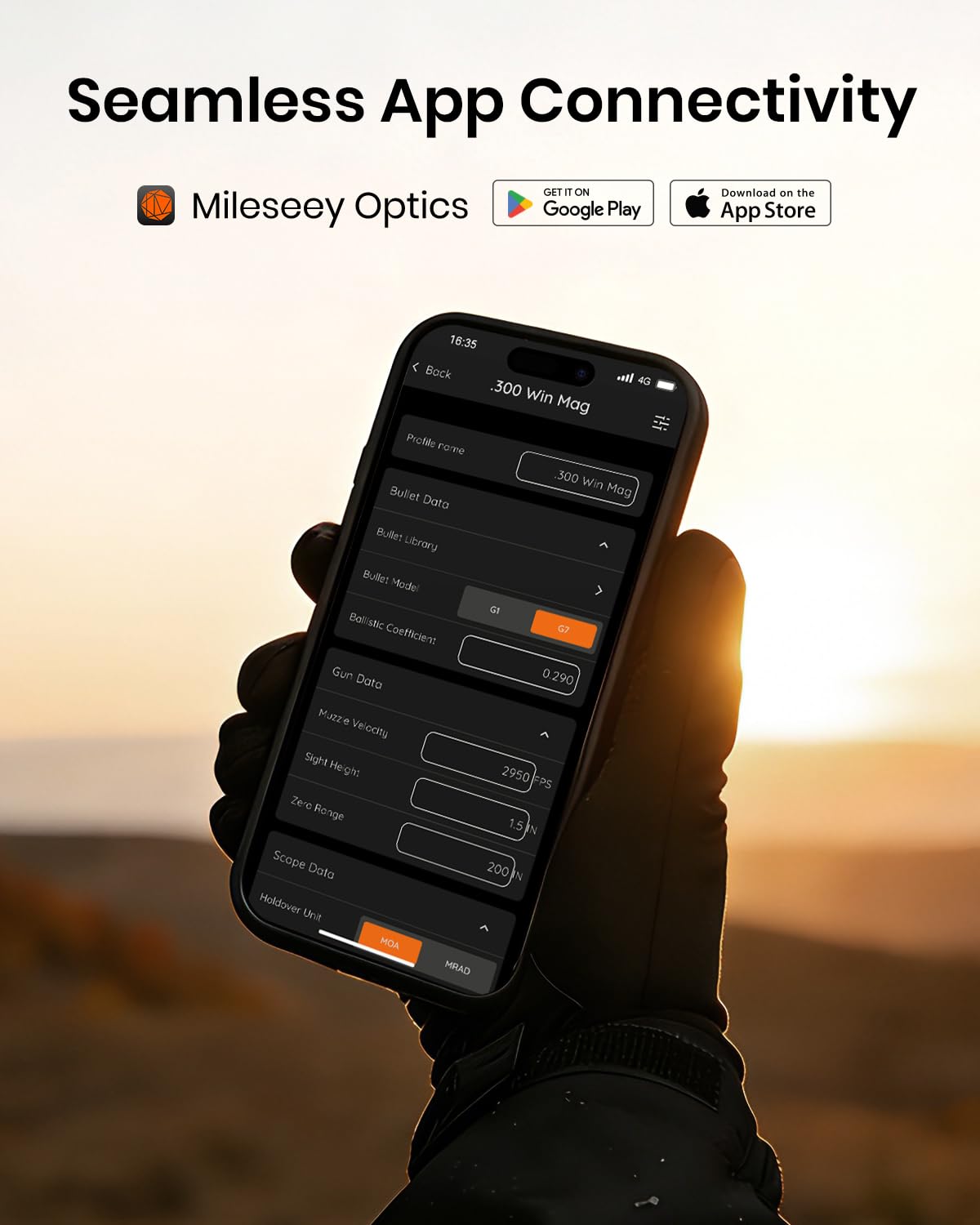 MILESEEY Hunting Rangefinder, 2000+ Yards Rechargeable Laser Range Finder with Bow Hunting Mode, Horizontal Distance/Angle/Scan, 7X Magnification, Waterproof Archery Shooting Rangefinder with Magnet