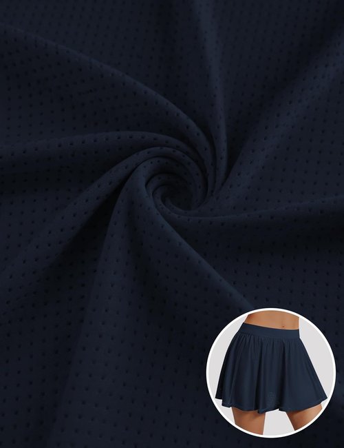 LouKeith High Waisted Tennis Skirt - Casual Athletic Skorts for Women with Pockets | Perfect for Pickleball & Golf