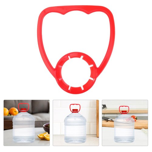 Cabilock Water Bottle Handle Grip Removable Heavy Duty Carrier for Large Bottled Water and Cooking Oil Comfortable Easy Lift Strap for Sports Outdoors Home