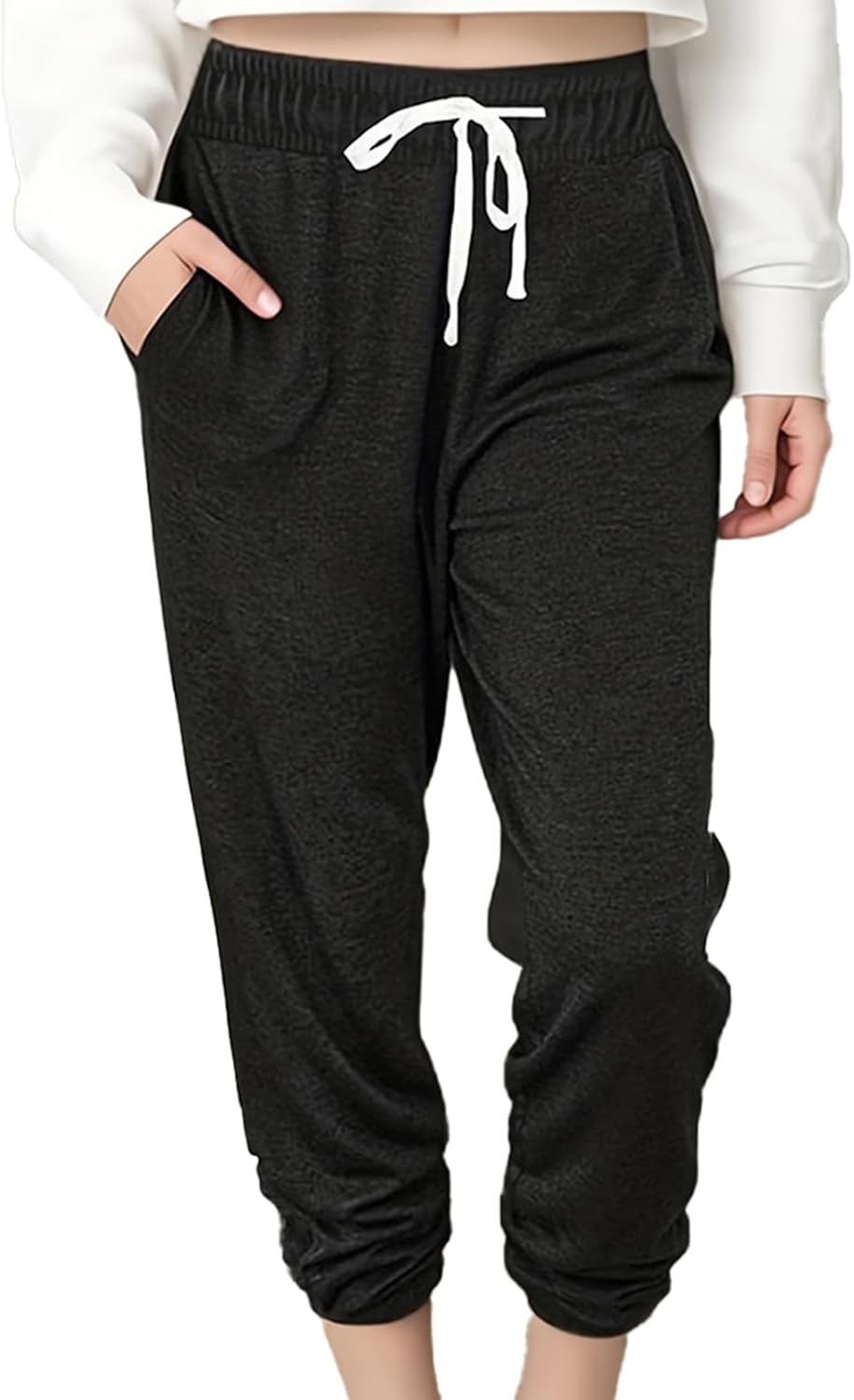 Skiennix Women's Baggy Sweatpants - Comfortable Lounge Pants with Pockets | Stylish Pajama Trousers