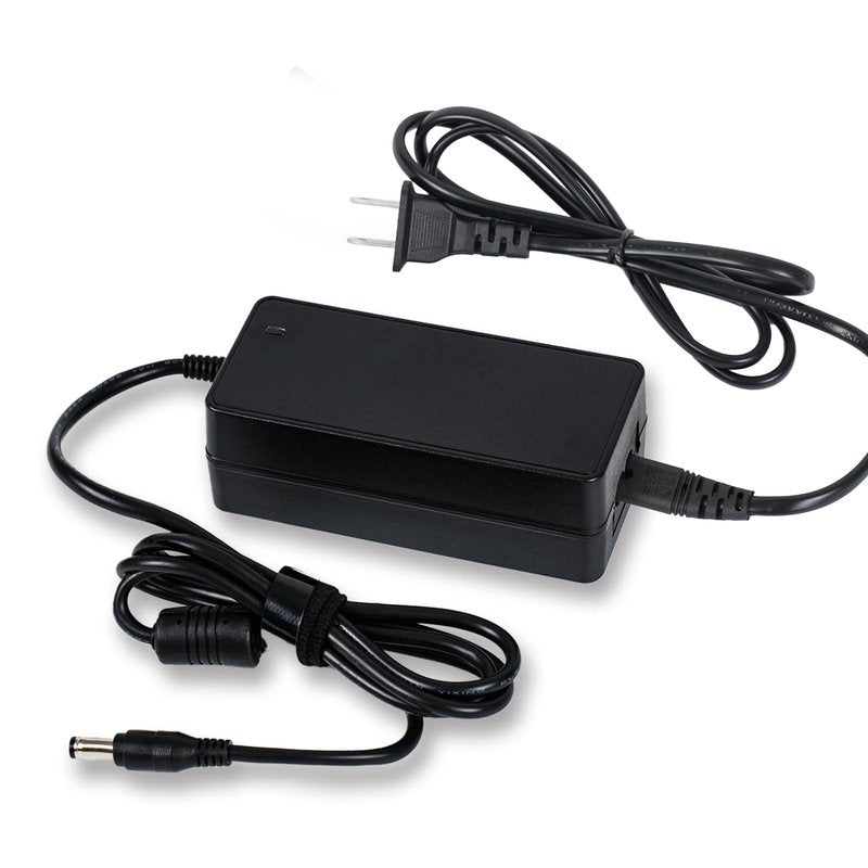 eeTao 42V AC/DC Adapter Charger Compatible with Phantomgogo Commuter R1 Electric 450W 36V 8.0Ah 36VDC 8Ah 37V 7.5Ah Lithium-ion Li-ion Battery Pack Power Supply Cord Cable PSU