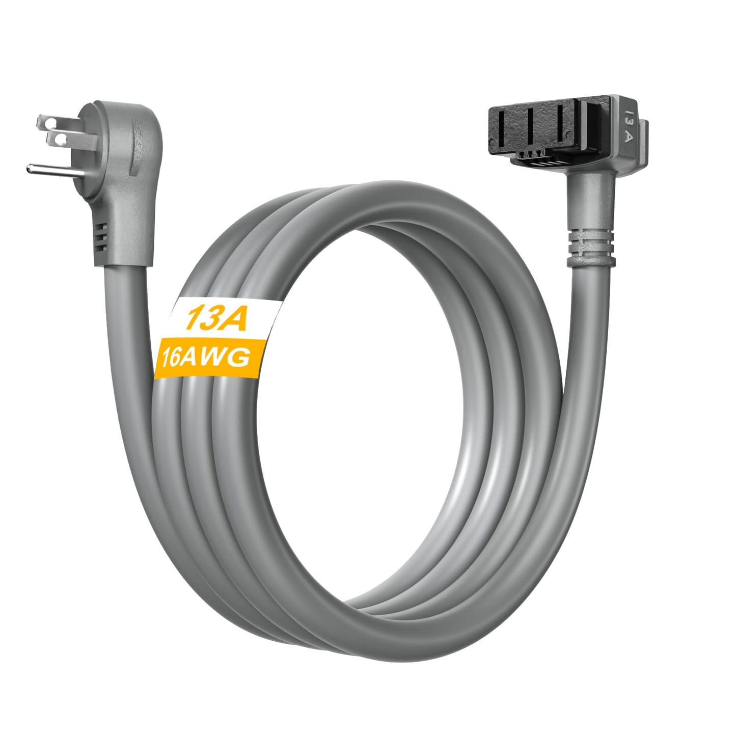 VHBW for Bosch Dishwashers Power Cord SMZPC002UC-00747210, Compatible with 24'' Bosch 800/300/500 Series Power Cord, Works with 00752018 Junction Box Plug Adapter (13A-16AWG)