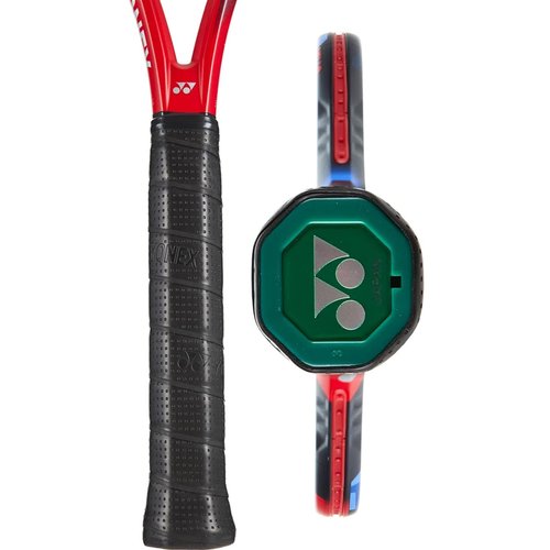 YONEX Unisex Vcore 98 Tennis Racquet | Lightweight Professional Arm-Friendly Graphite Racket for All-Around Tennis Players, Scarlet, Grip 4