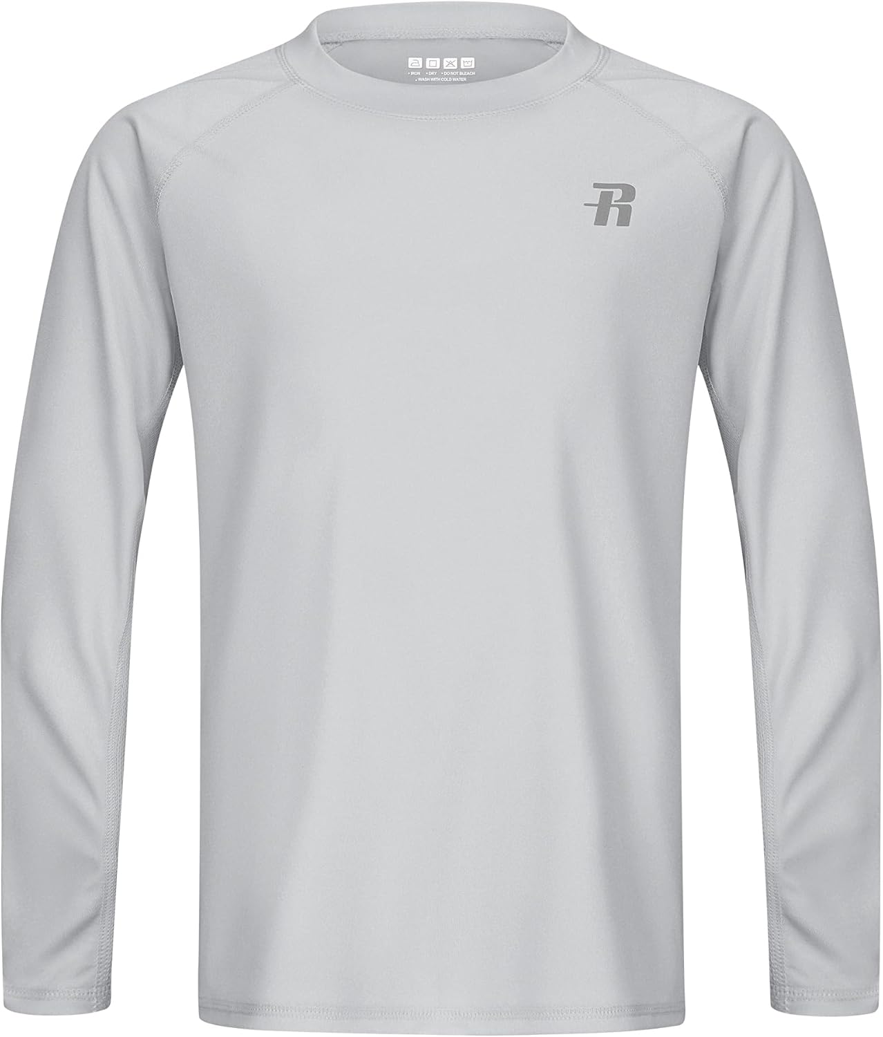 Runhit Boys Swim Shirt - UPF 50+ Long Sleeve Rash Guard for UV Sun Protection | Ideal for Beach & Surf