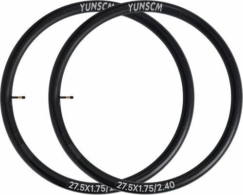 Heavy Duty Bike Tire Tubes by [Brand Name] - 27.5" AV48MM Schrader Valve | Compatible with 27.5x1.75-2.4 MTB