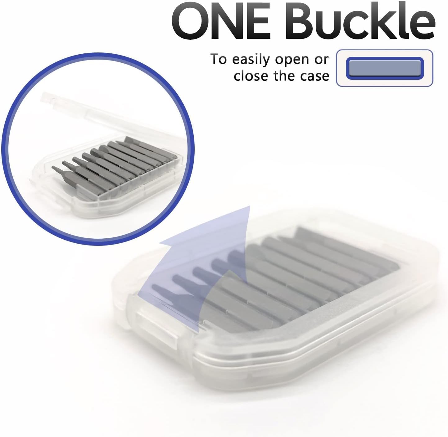 qiipii Precision S2 Steel 4mm screwdriver bit set 38pcs - Phillips 000 00 and more, Flathead, Torx 2 3 4 5 6, Torx Security, Pentalobem, Hex, Tri-Wing, Triangle, U-shaped Bits in Case Collection