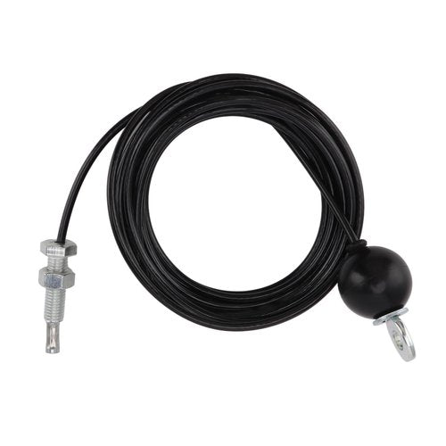 Heavy Duty Fitness Pulley System Cable Adjustable Steel Wire Rope Gym Home Exercise Black (4m / 13.1ft)