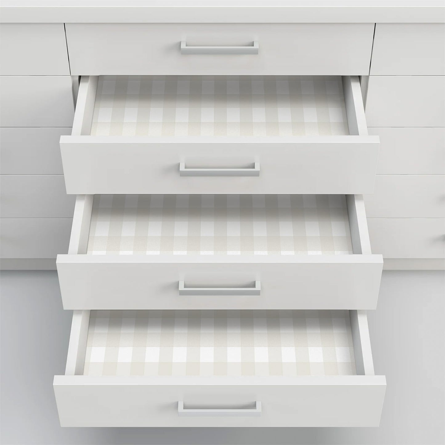 Cohoo Home Plaid Peel and Stick Wallpaper Boho Plaid Contact Paper for Cabinets Checkered Neutral Contact Paper Self Adhesive Removable Wallpaper for Bathroom Nursery Waterproof 17.3inW 197inL