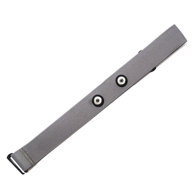 Comfortable Heart Rate Chest Replacement Strap for Polar H10 H9 Garmin Wahoo Coospo PowrLab Fitcent Magene MOOFIT IGPSPORT (Gray)