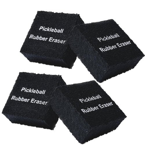 Pickleball Paddle Rubber Eraser, 4 Pieces, Racket Surface Cleaner