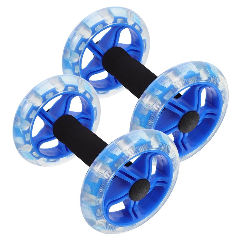 Toddmomy Ab Wheel Roller For Core Workout, Ab Roller Fitness Exercise Wheel Devices Abdominal Trainer for Men Women Core Strength Training Home Gym Fitness Equipment