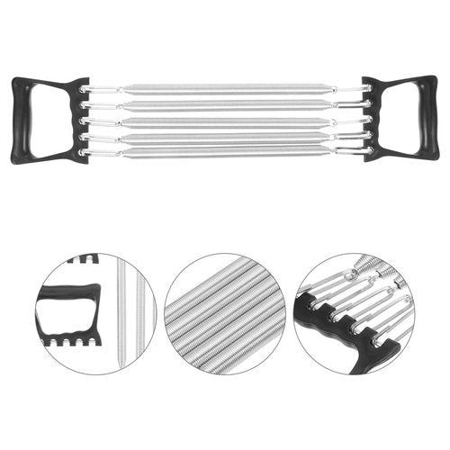 BRIGHTFUFU Chest Expander with Detachable Handles and High Elasticity Spring Adjustable Resistance for Men and Women Home Gym Chest Workout Equipment