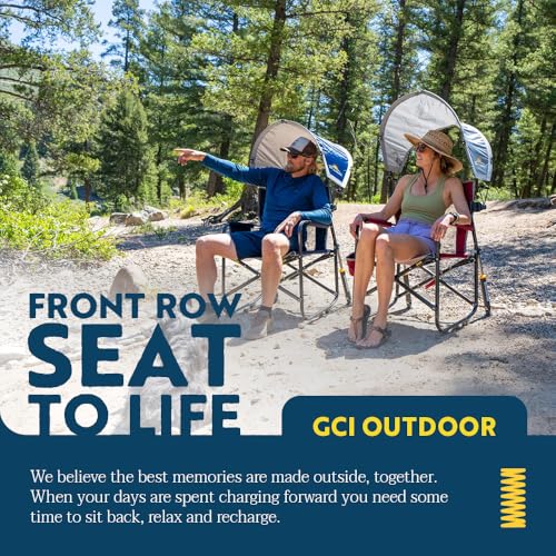 GCI Outdoor Sunshade Accessory - Mercury Gray Portable Shade with UPF 50
