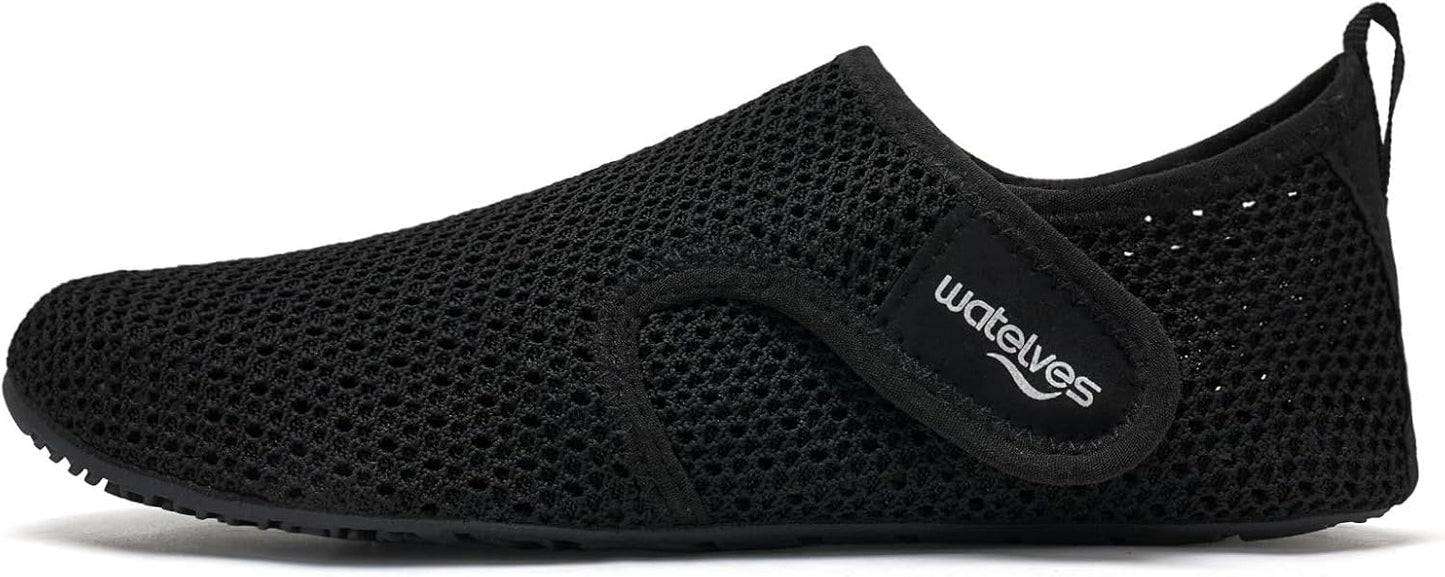 WateLves Water Shoes - Quick-Dry Aqua Socks for Men & Women | Adjustable Travel Slippers for Beach & Pool